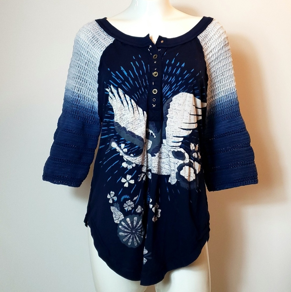 Free People Women's Knitted Long Sleeves Top XS
